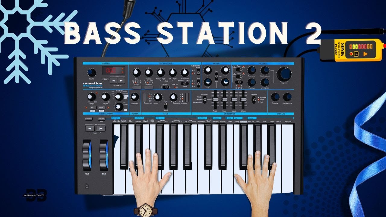 Novation Bass Station 2 in action