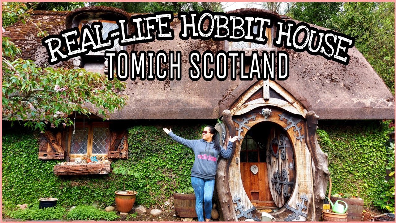 The REAL-LIFE HOBBIT house in TOMICH SCOTLAND