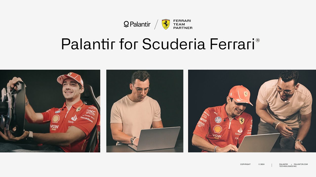 Palantir for Scuderia Ferrari: Building Ultimate Performance with Charles Leclerc