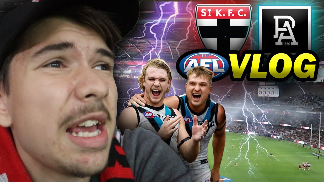 НАМ НИКОГДА НЕ ПОБЕДИТЬ ПОРТ!!! Сент-Килда против Порт-Аделаиды, AFL Vlog 2023