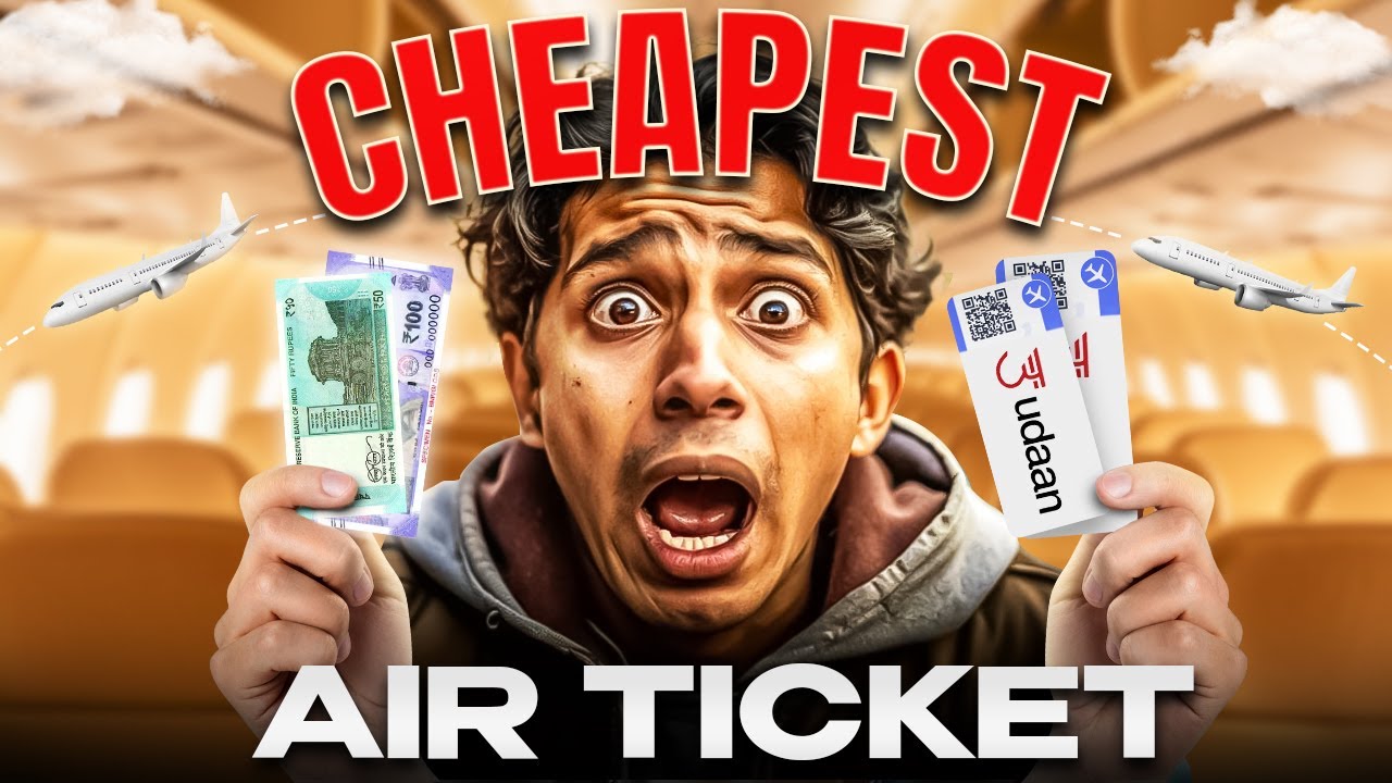 INDIA&rsquo;S CHEAPEST FLIGHT EVER : NEW UDAAN SCHEME