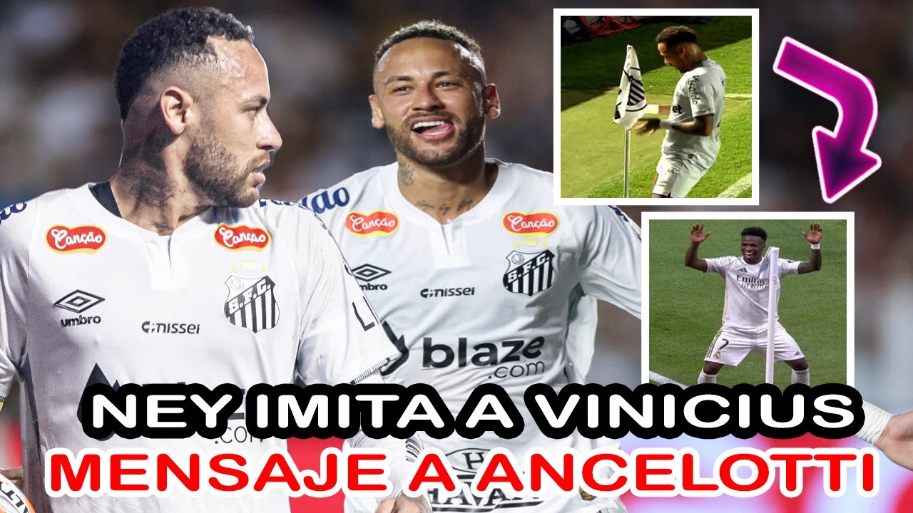 De la polémica en Champions al gol con Santos 💥🕺 Neymar se mete en el debate