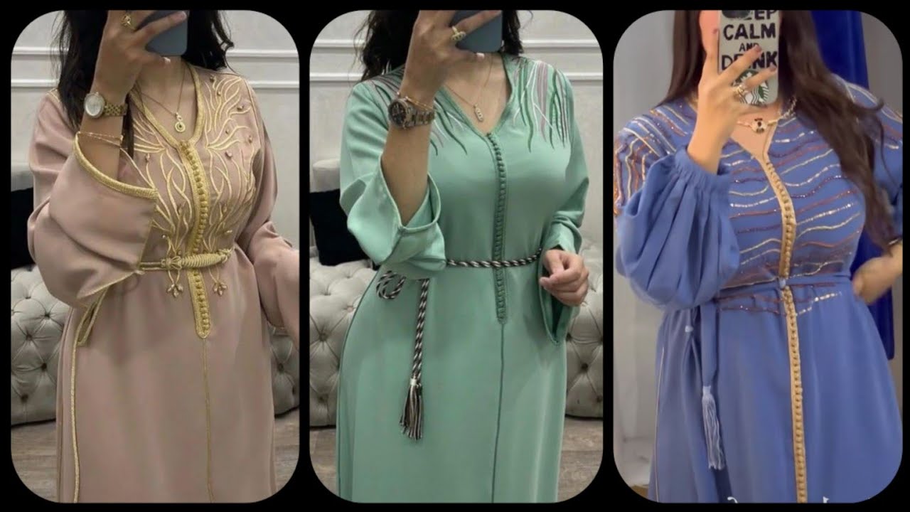 اروع موديلات قفيطنات للعيد ورمضان #2024 #قفطان #قميص #اناقة