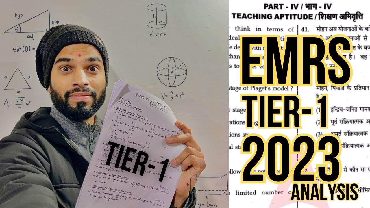 EMRS TIER-1 2023 analysis #emrspreparation #emrspreviousyearquestions2023 #emrs2023 #emrstier1