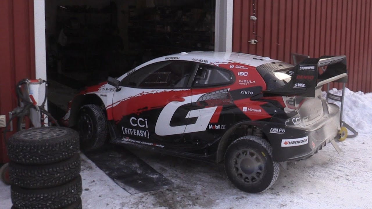 Sami Pajari & Marko Salminen / Test / WRC Rally Sweden 2026