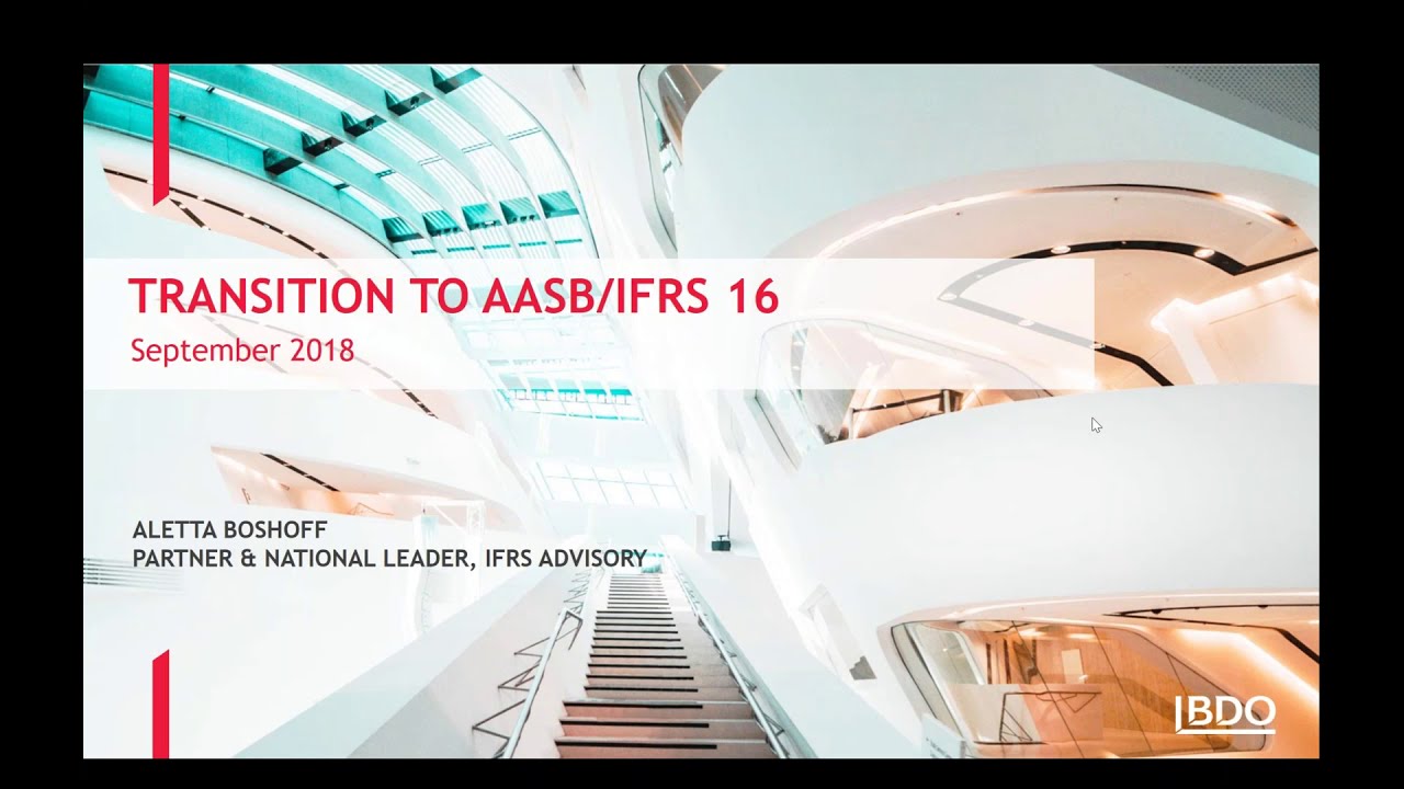 Transition to IFRS 16