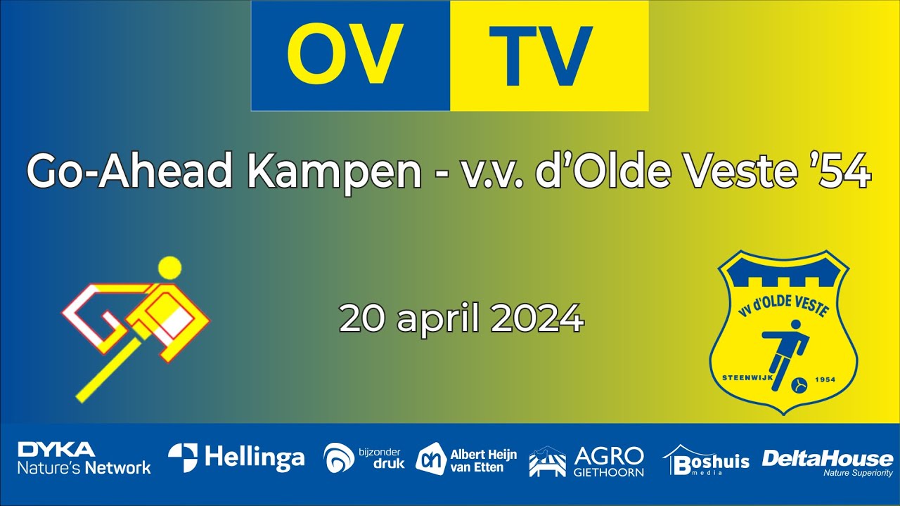 Go-Ahead Kampen - v.v. d'Olde Veste '54 20-04-2024