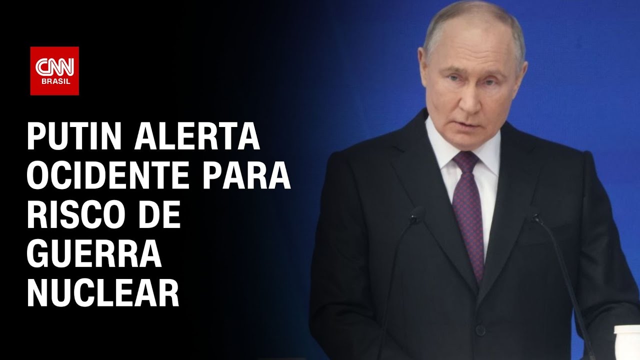 Putin alerta ocidente para risco de guerra nuclear | CNN NOVO DIA