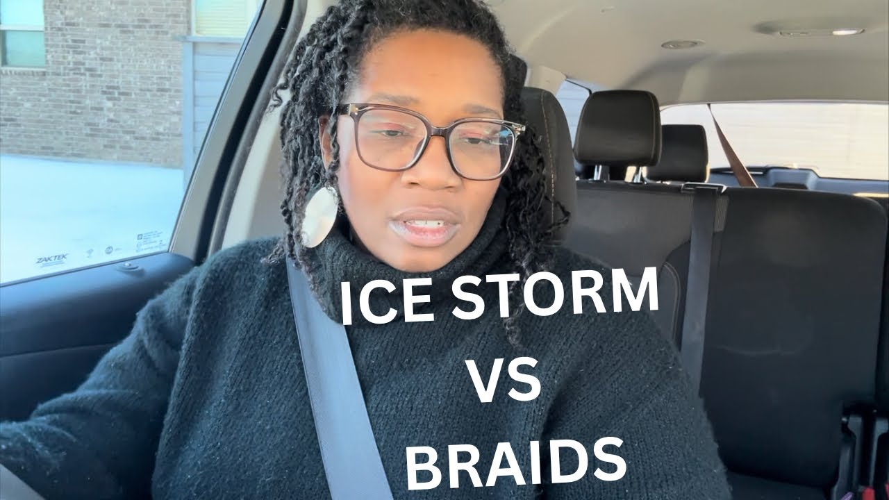 Ice Storm & Hair Emergency 😂 | Mom Life