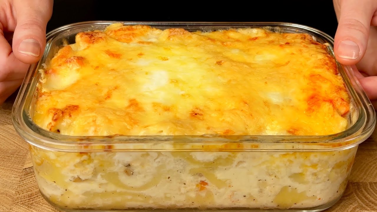 Dieses Rezept macht die ganze Welt verrückt❗️ Leckeres Pasta-Rezept in 10 Minuten!