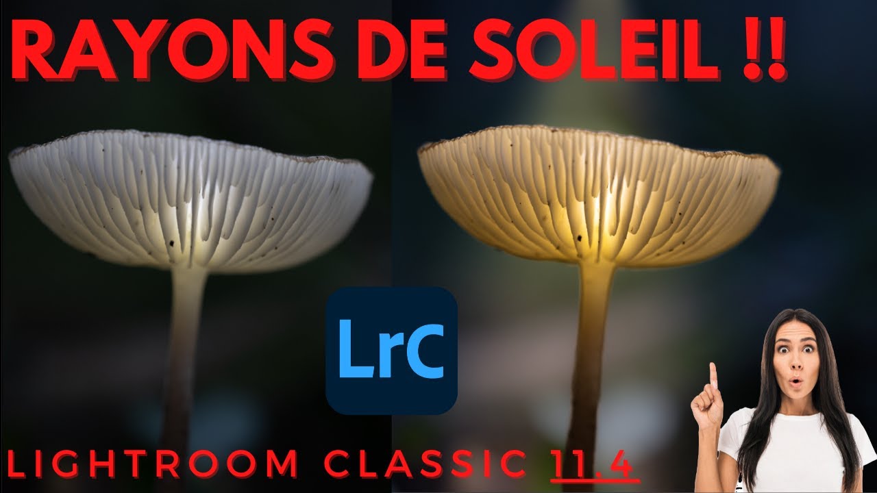 CRÉER des RAYONS de soleil dans vos PHOTOS avec LIGHTROOM | Tuto MASQUES