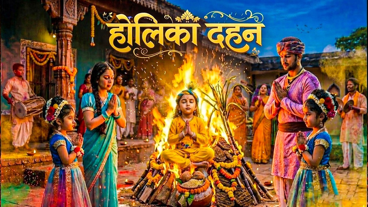 होलिका दहन के शुभ अवसर पर कान्हा ने क्यों दी अग्नि परीक्षा? | YASHOMATI MAIYYA KE NANDLAL | #होलिका