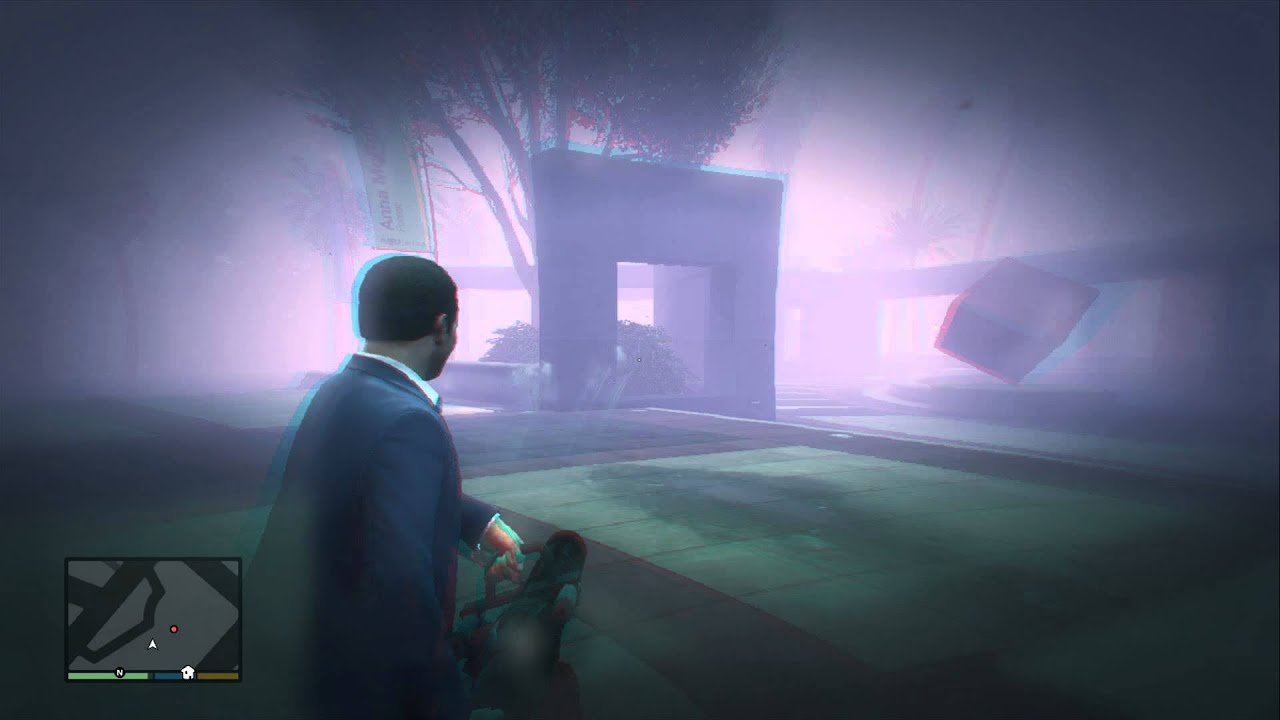 GTA V - Michael Gets High And Kills Aliens : Grass Roots