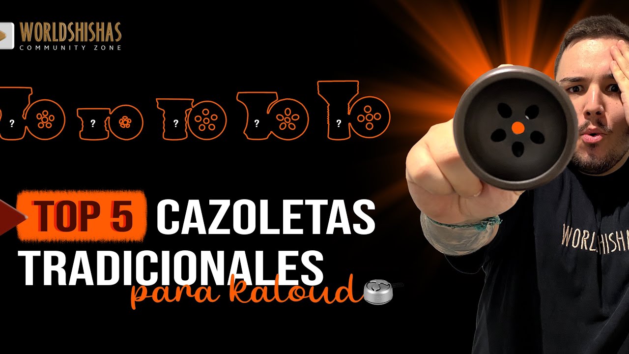 TOP 5 CAZOLETAS TRADICIONALES 🏆 | Para gestor de calor tipo Kaloud 💨