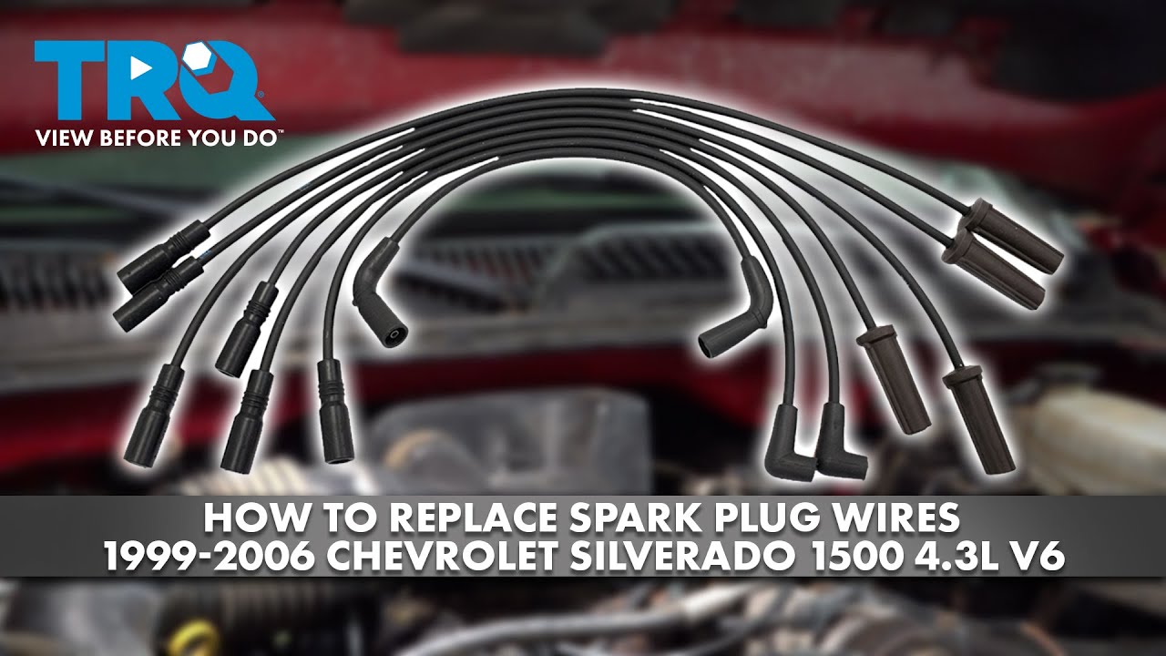 Как заменить провода свечей зажигания на Chevrolet Silverado 1500 4.3L V6 1999-2006 гг.