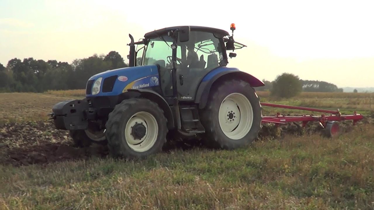 Ciężka Orka 2015 Na Dwa II New Holland T6020 II Claas Ares 697atz [60fps]