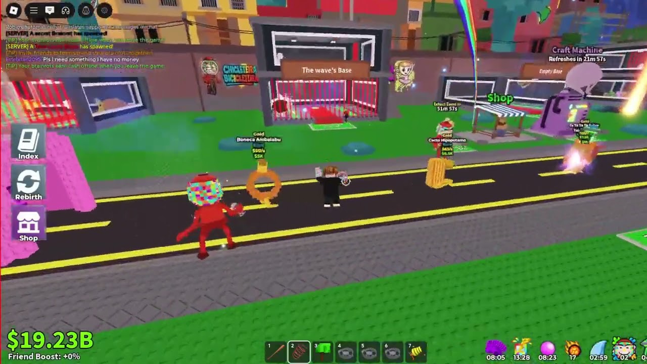 ADMIN ABUSE?? 4 Secrets in a Row in Steal a Brainrot!