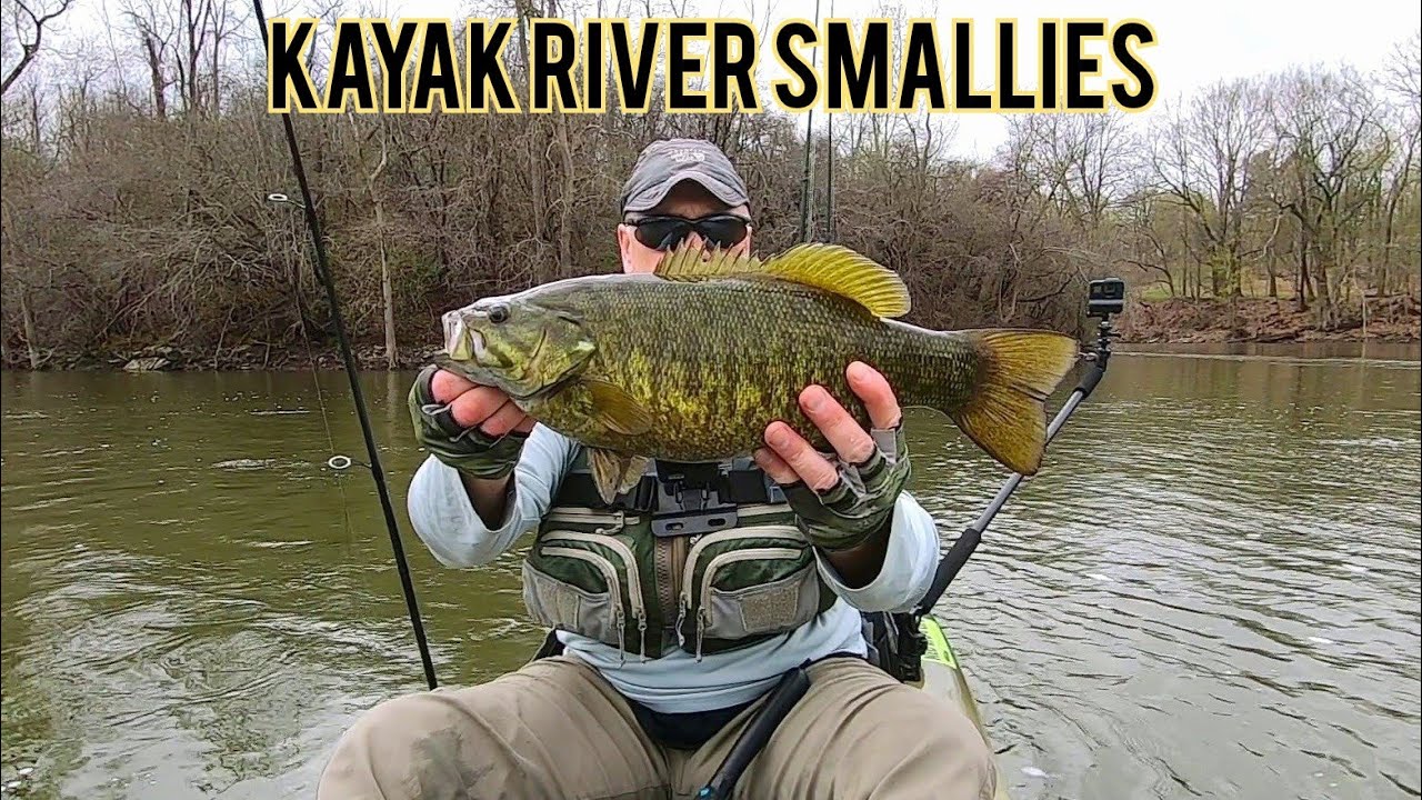 Kayak River Fishing for Early Spring Smallies!