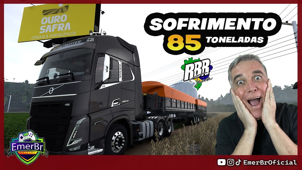 DIA DE SOFRIMENTO, NO RBR 85 TONELADAS NO GRANELEIRO