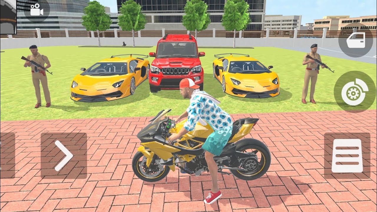 🎮 Franklin order by 2️⃣ Lamborghini 🚖 & 1️⃣ jeep 🚗 in indian 🇮🇳 bike theft auto simulator 🎮