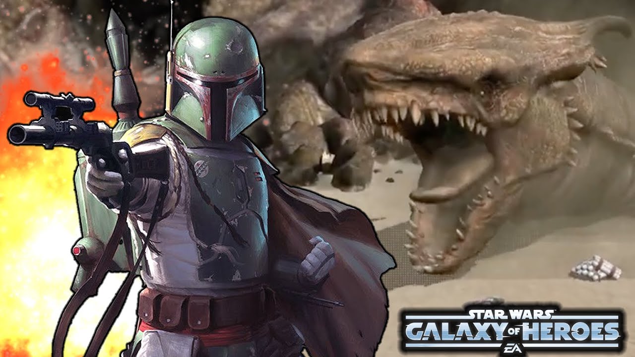 Boba Fett SOLOS the Krayt Dragon Raid - BEST Free to Play Strategy for FAST Damage