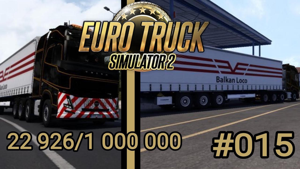 Euro truck simulator 2|1.M km jedním tahače #015 