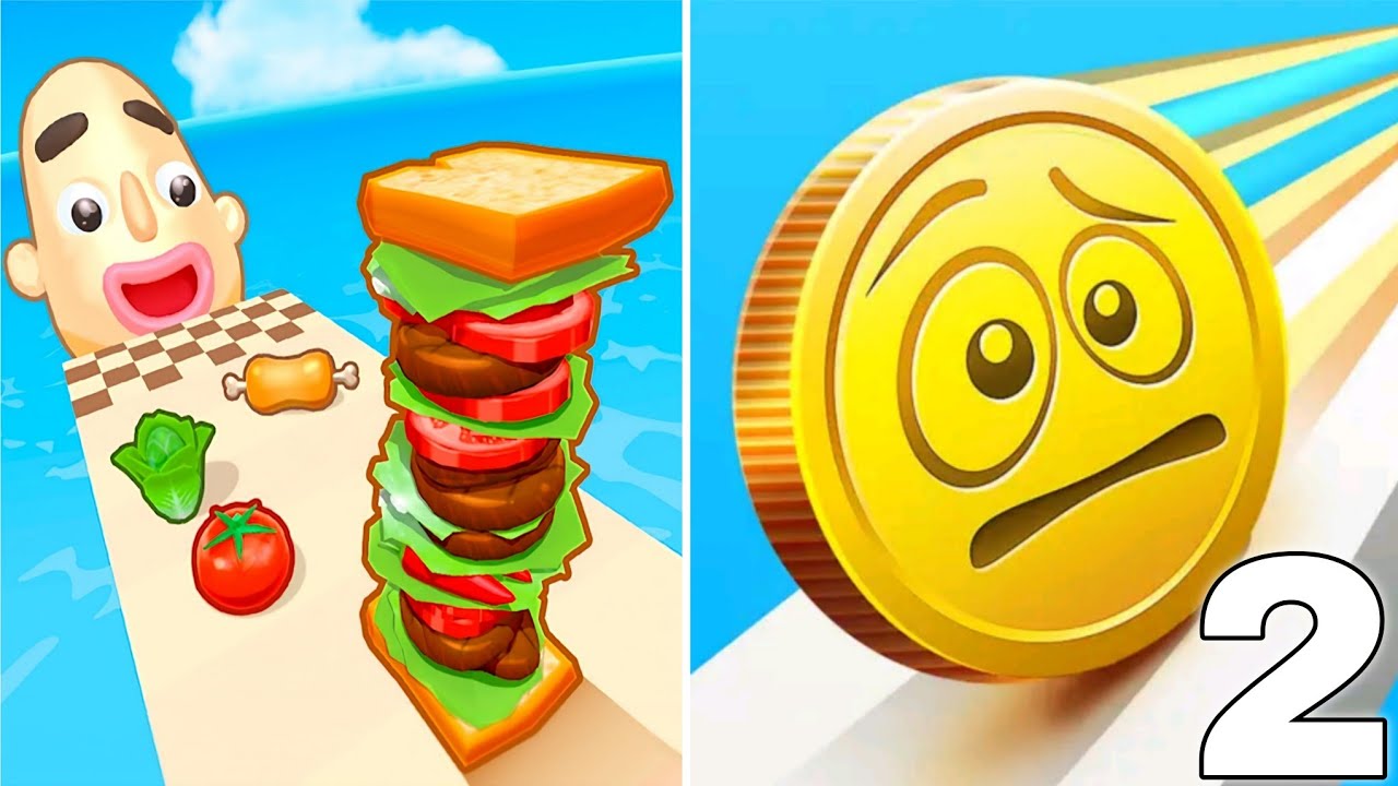 Sandwich Runner vs Coin Rush – Ultimate Food And Run Gameplay 2026 (New Update!) Ep2