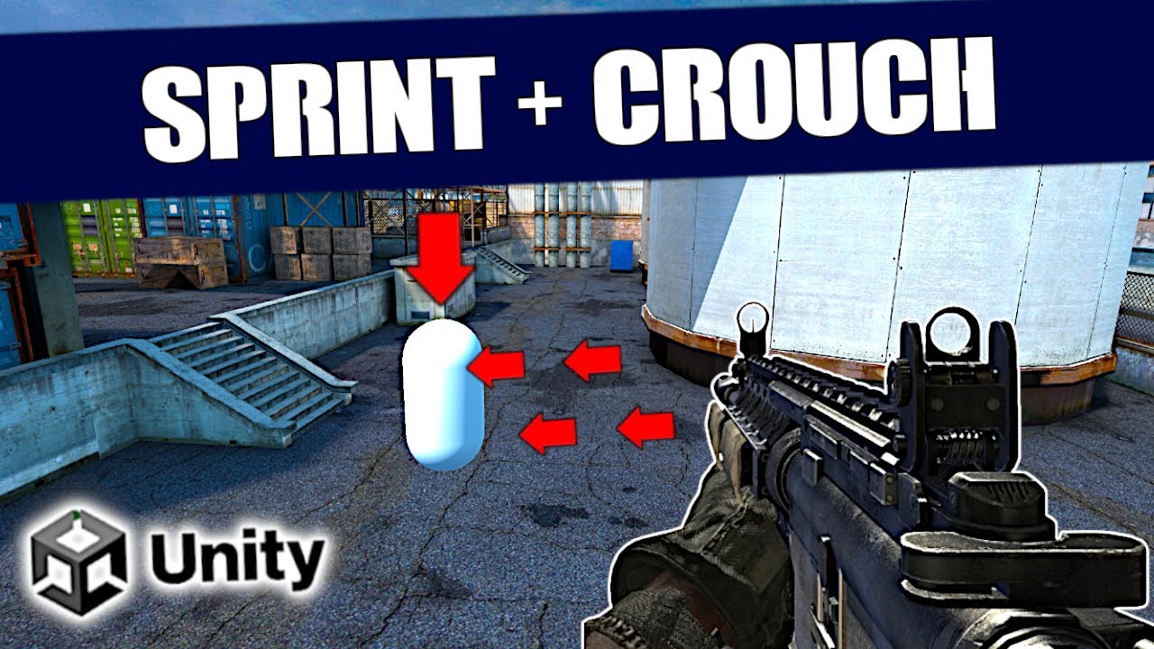Deixe seu Jogo mais Fluido: Sistema de Corrida e Agachamento FPS na UNITY!