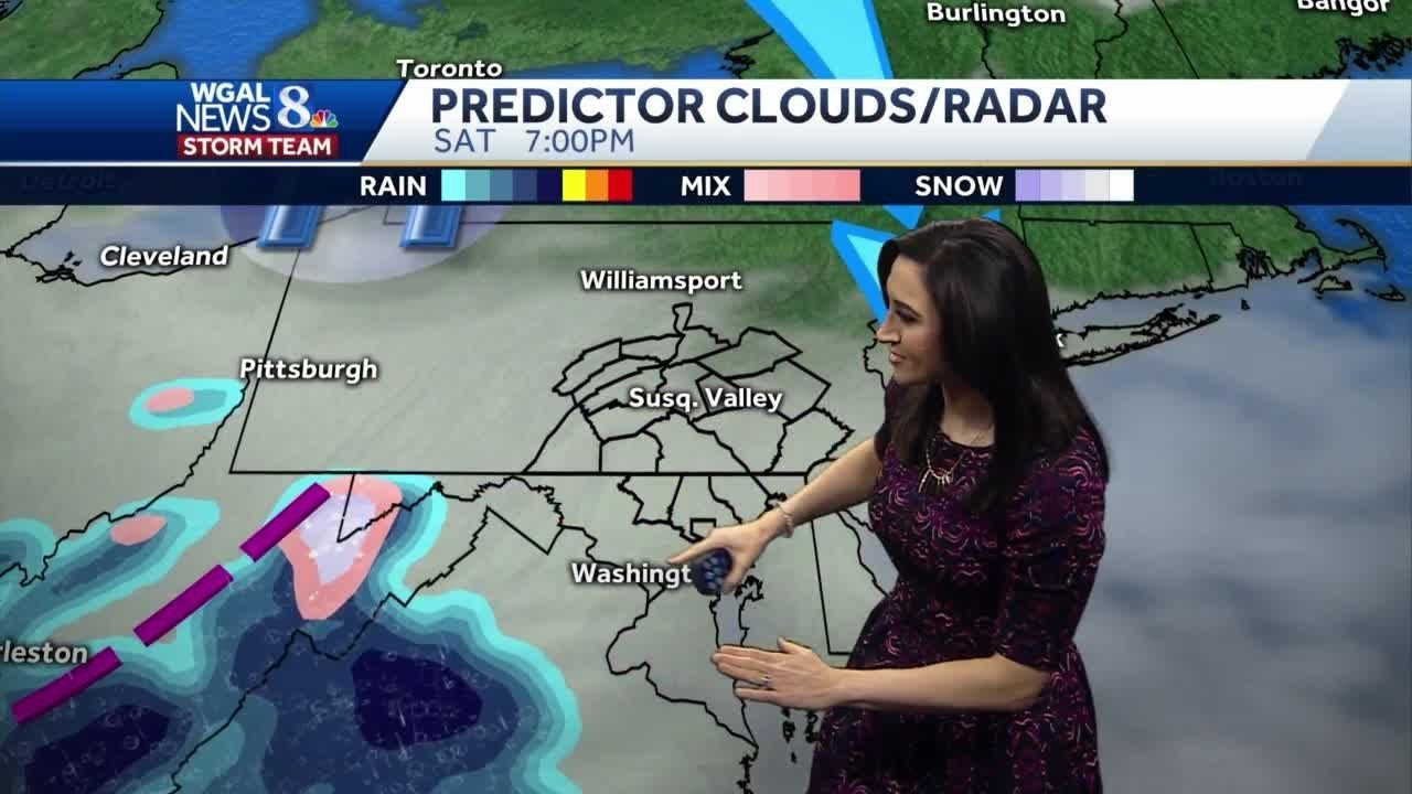 Central Pennsylvania weather forecast: