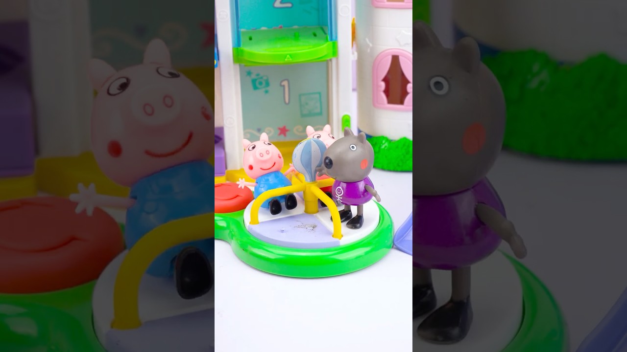 Peppa Pig Shopping Mall Satisfying With Unboxing & Review ASMR Videos #toys #review #satisfying