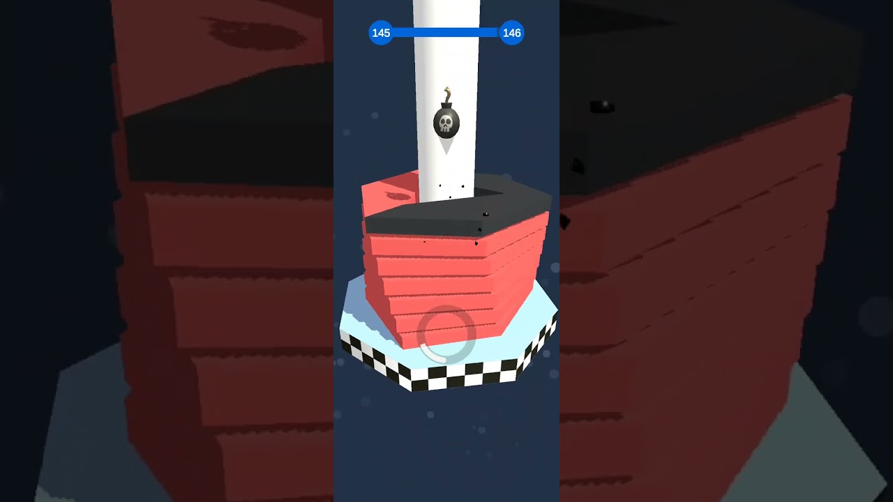 Stack Smash 3D New Level 140-150 And iOS Android games walkthrough