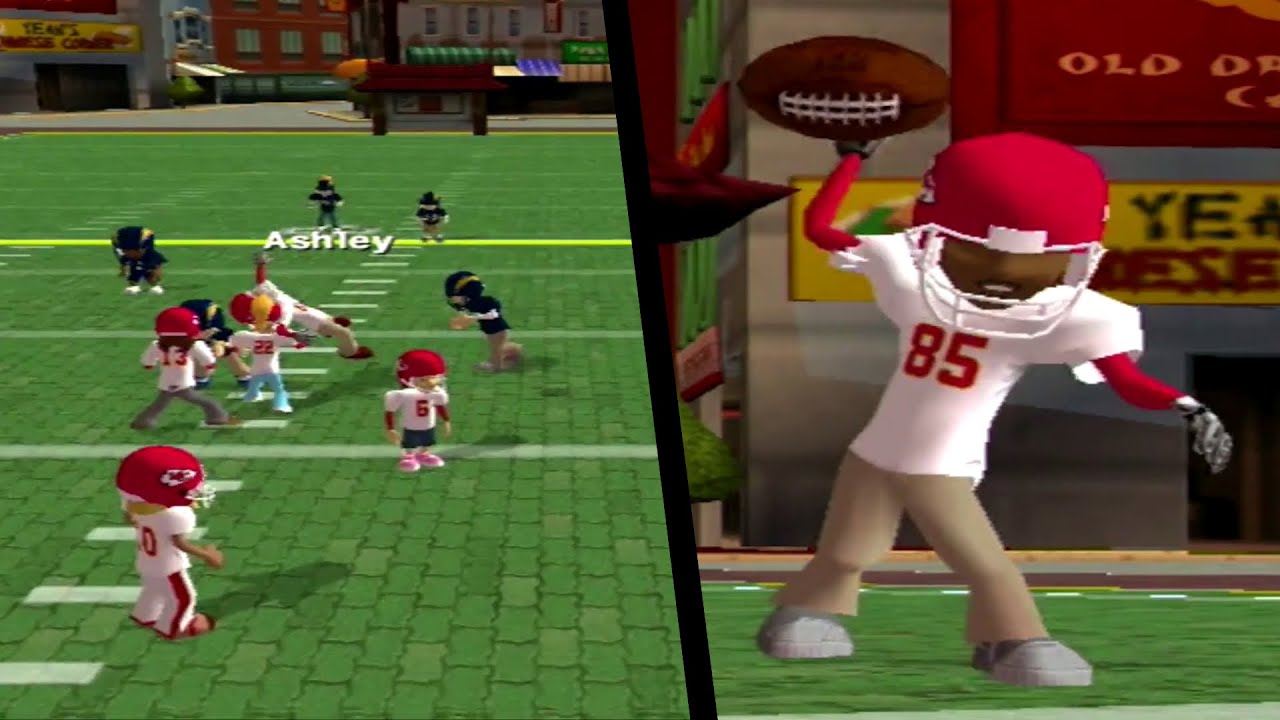 Backyard Football ... (Wii) Gameplay