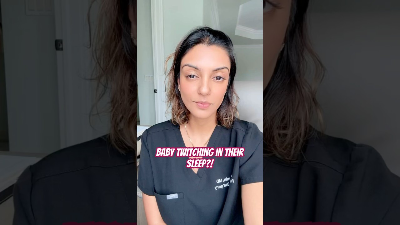 Baby twitching in their sleep?!