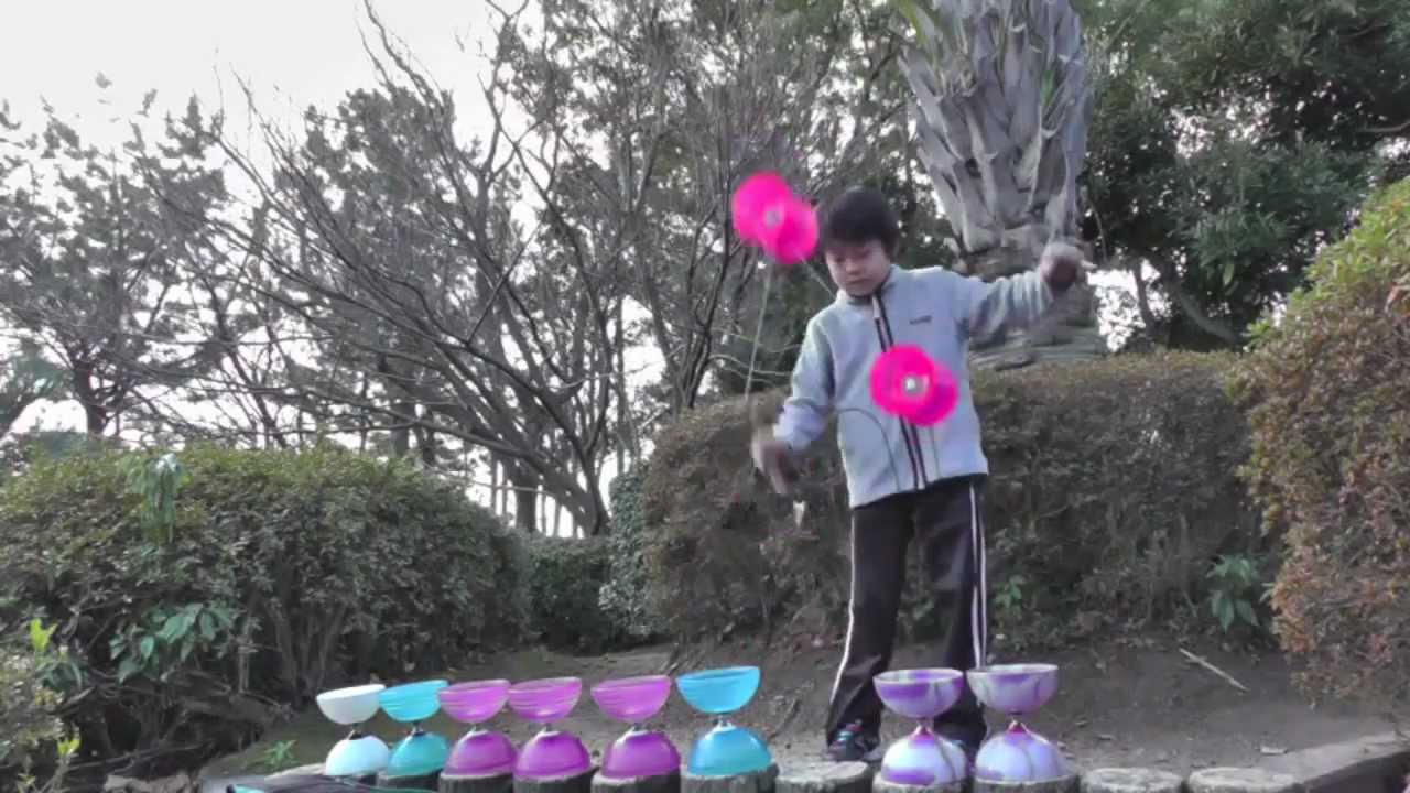 2013/02　2 diabolo tricks