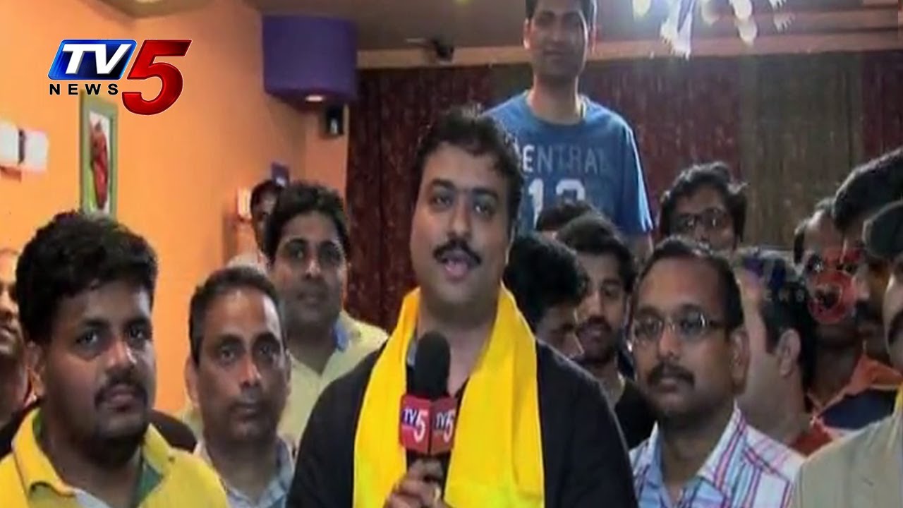 NRI's Celebrate TDP Victory in New Jersey Edison : TV5 News