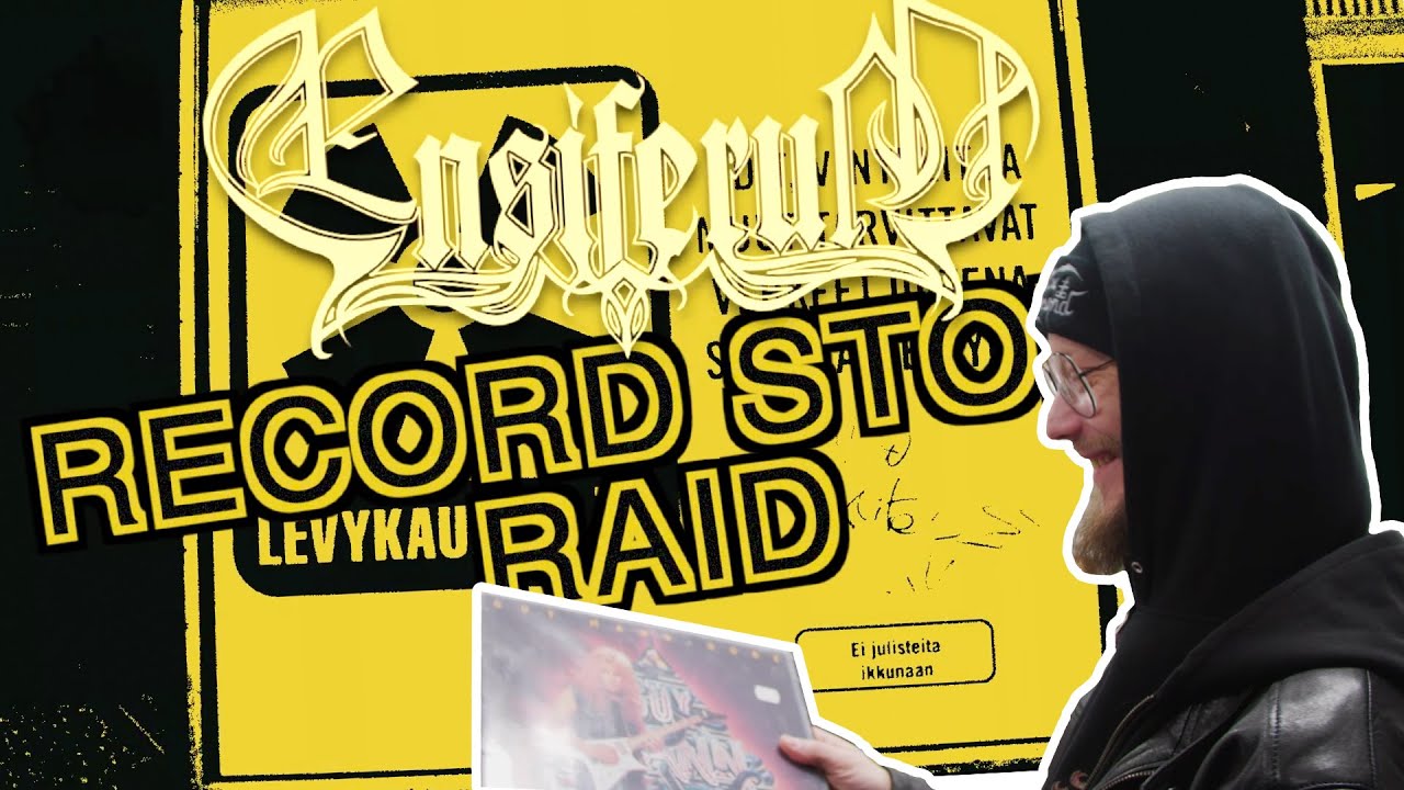 Record Store Raid in Helsinki (with Petri from Ensiferum)