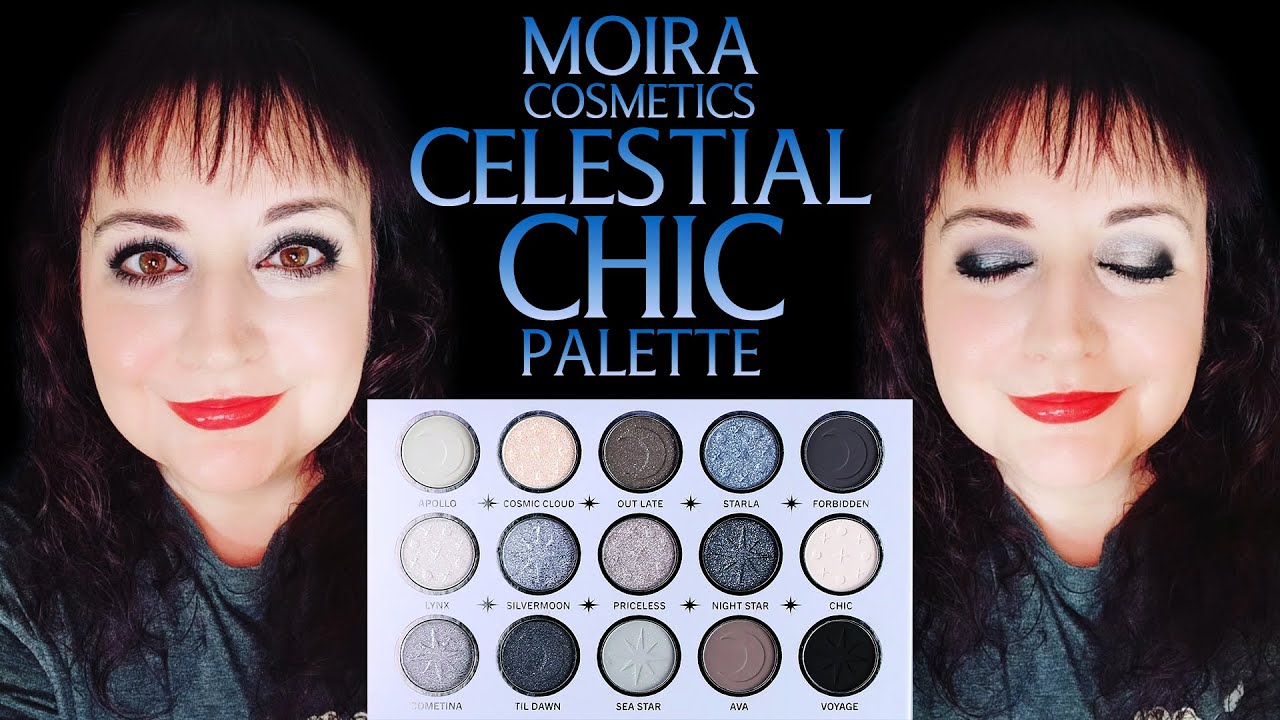 NEW!!! Moira Cosmetics Celestial Chic Palette Review and Tutorial