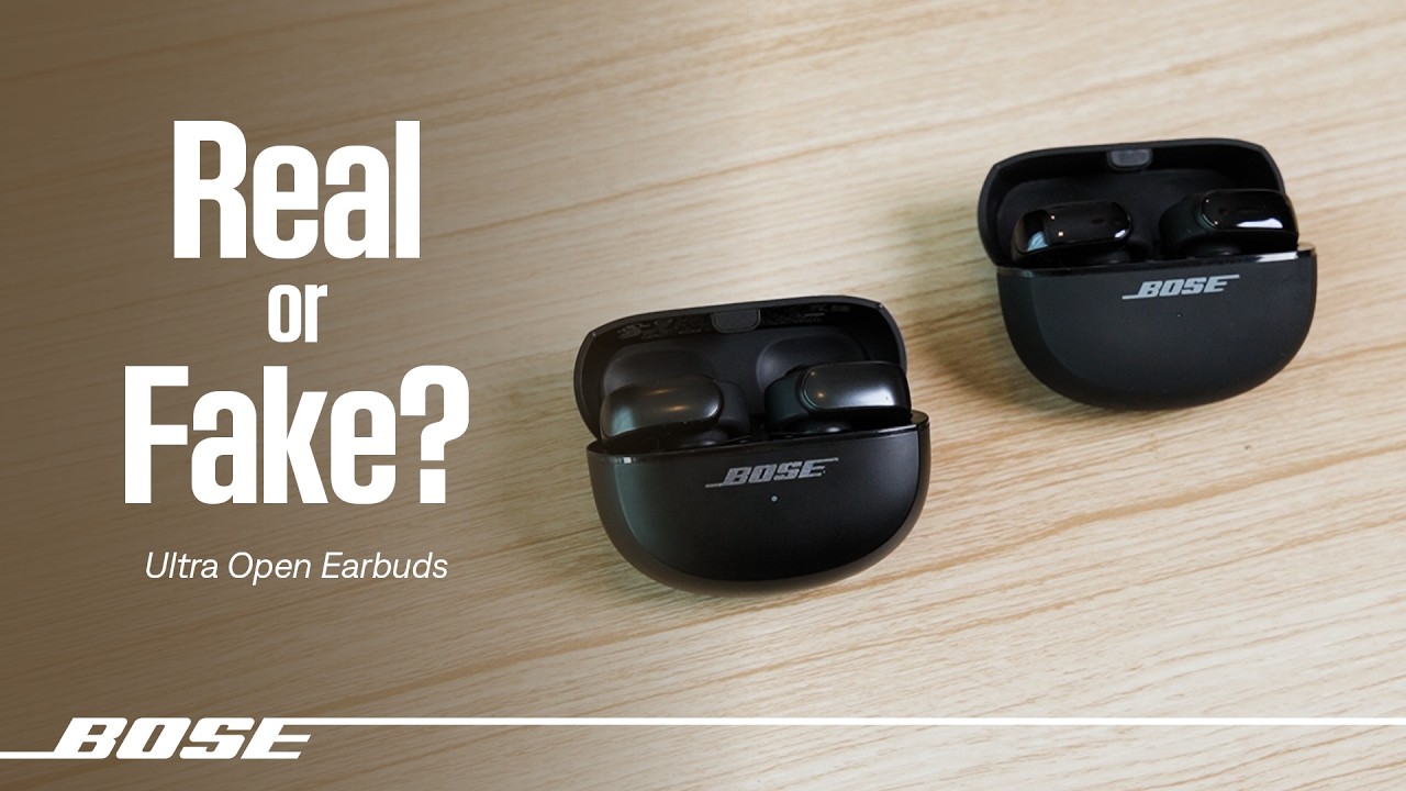 How to Spot Fake Bose Product: Ultra Open Earbuds