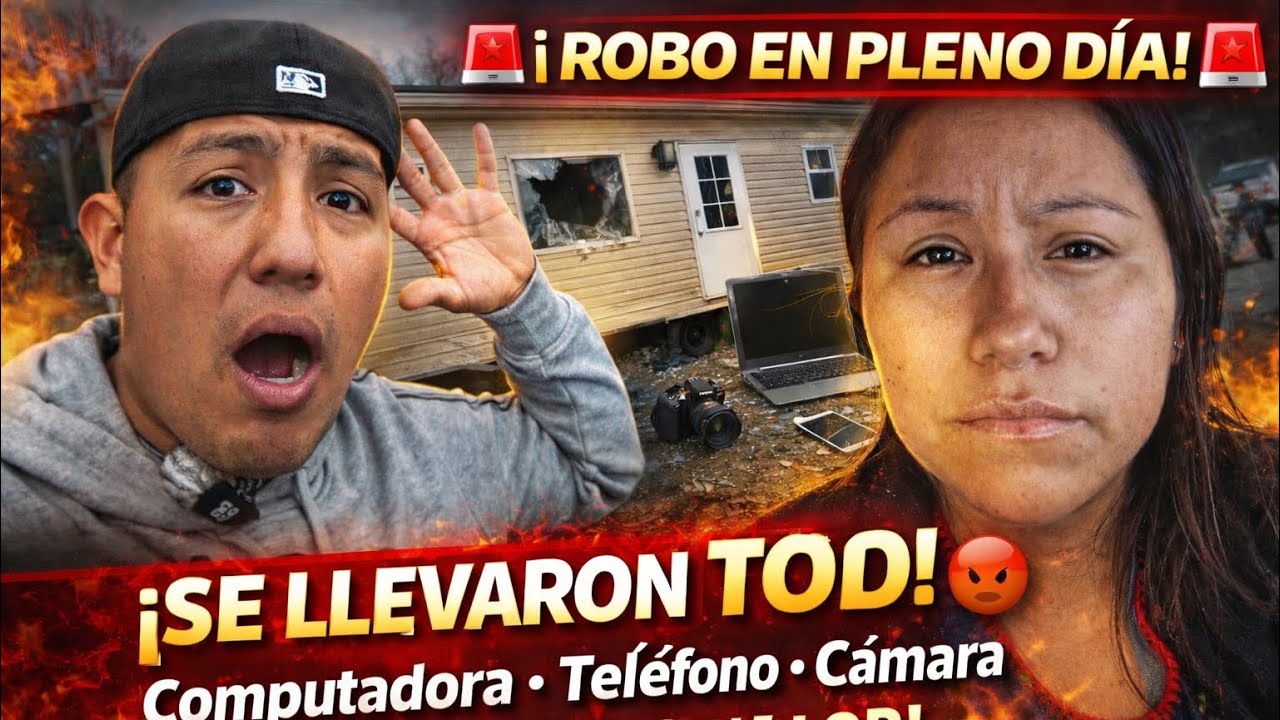 🚨 ¡ROBO EN PLENO DÍA! 🚨SE LLEVARON TODO 😡Computadora • Teléfono • Cámara¡Y MUCHAS COSAS MÁS DE VALOR