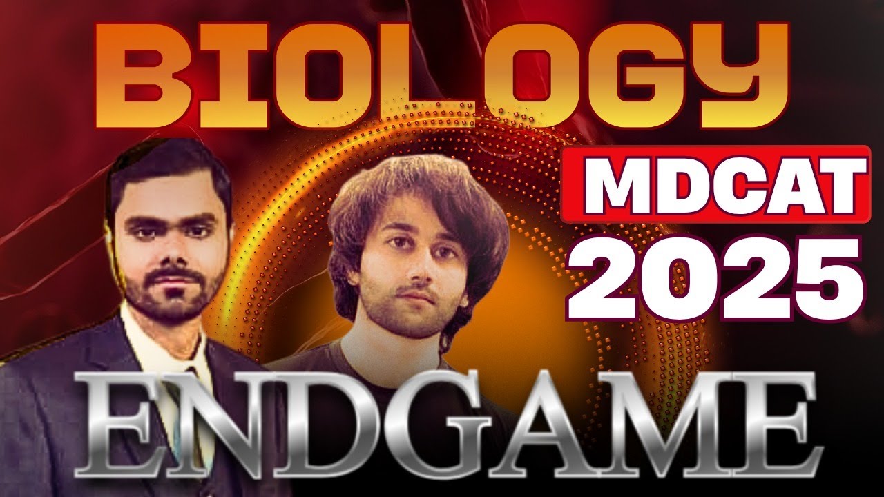 MDCAT 2025 Biology EndGame I MDCAT Biology Complete Syllabus Revision I MDCAT Biology Full Revision