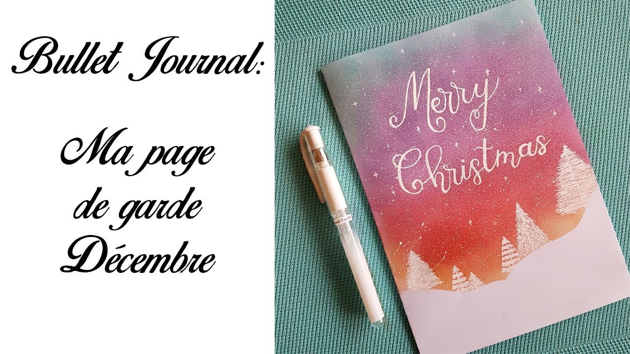 Bullet Journal : Hello December