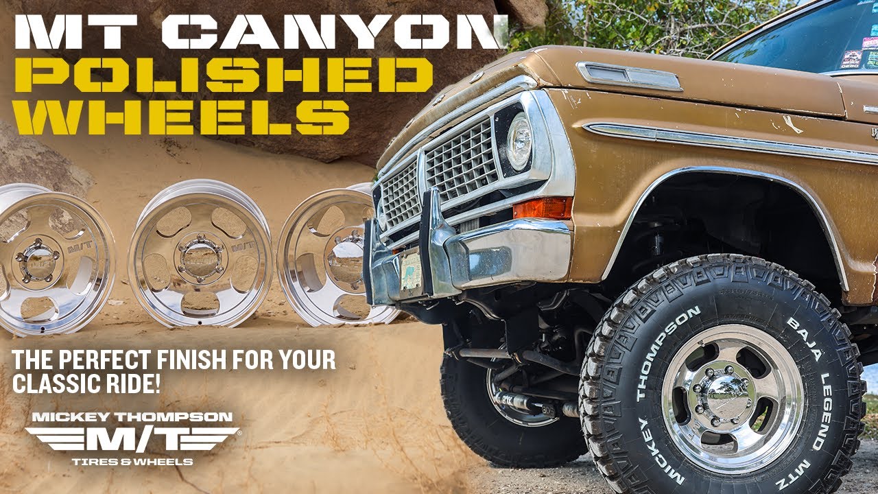 Mickey Thompson MT Canyon Polish Wheel &ndash; Vintage Design, Modern Performance
