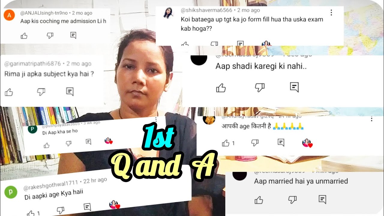 My 1st Q and A video 📚 # Rima aspirants life #teaching aspirant