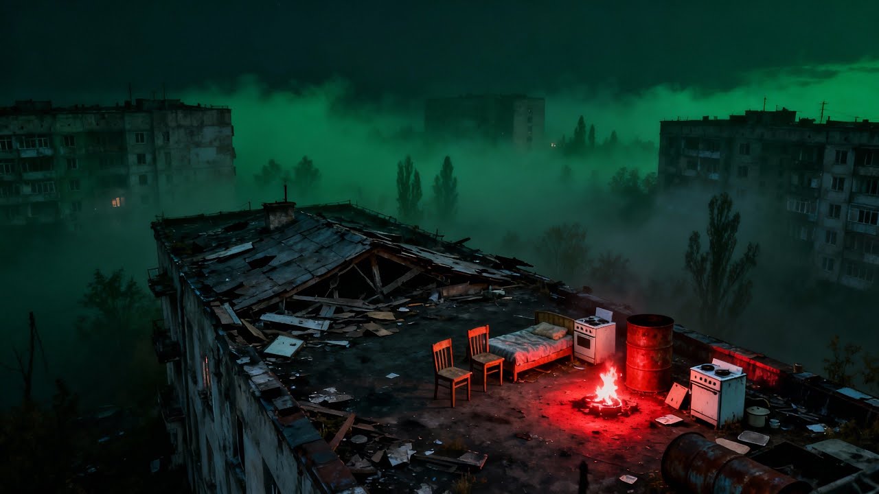 Find Peace in the Dark – Dystopian Ambient Mix | 1 Hour Post Apocalyptic Dark Ambient Music