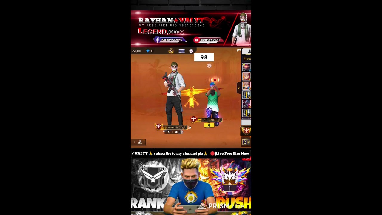 Live streaming of g1x rayhan gaming