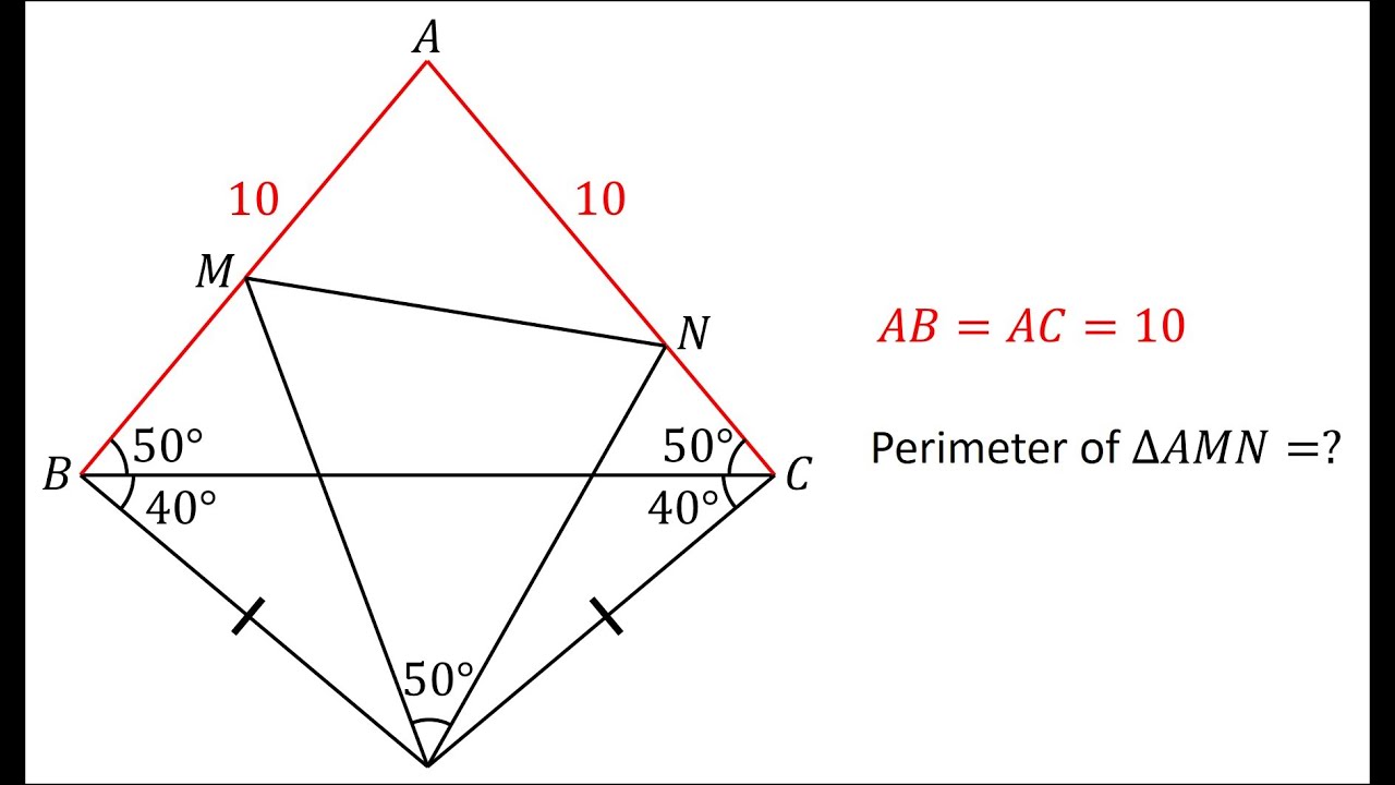 An amazing geometry problem | Geometry | 11