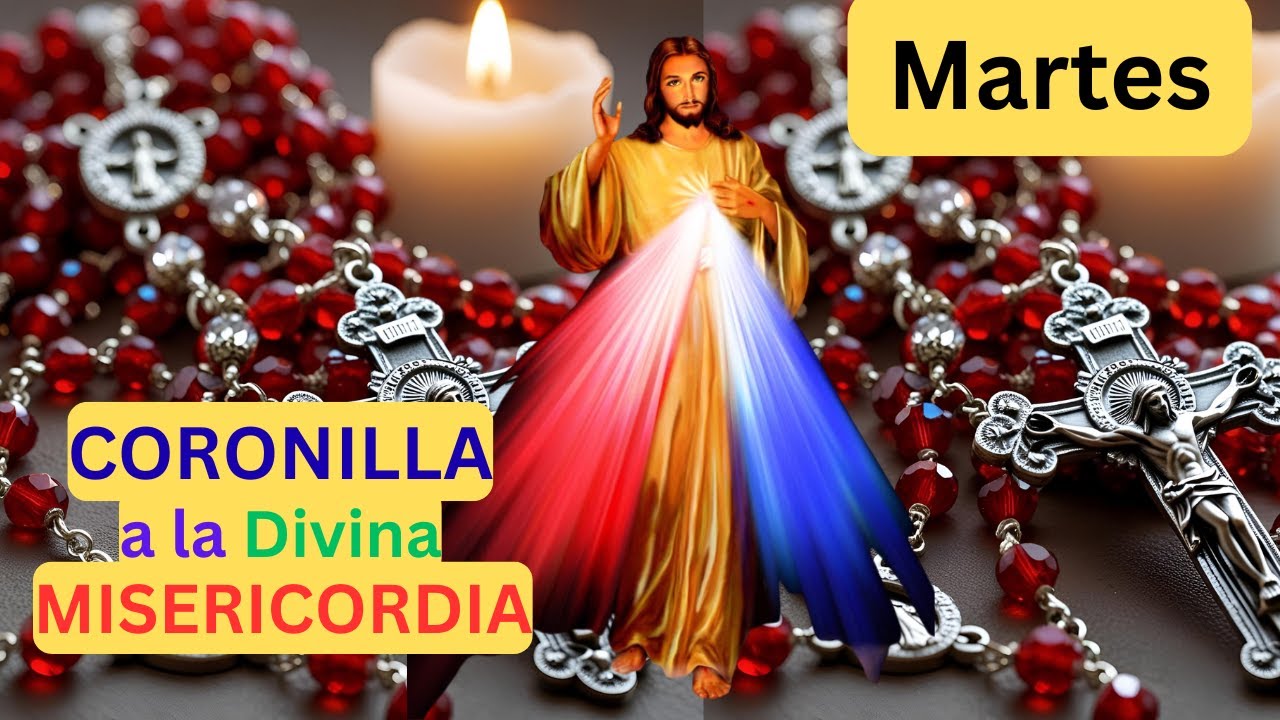 MARTES: JESUS en ti CONFÍO|Coronilla Completa #dios #amor #coronilla #familia #empleo #salmos #salud