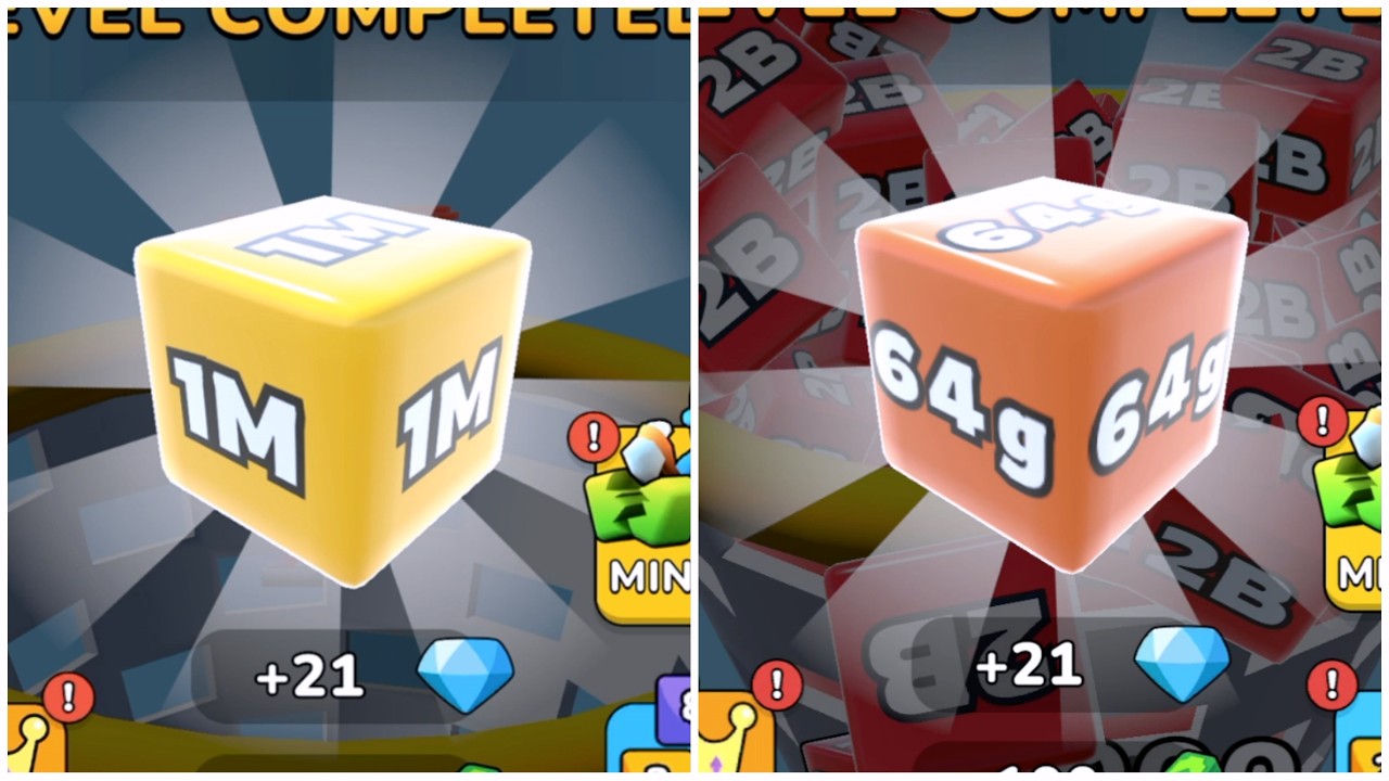 Jelly Run 2048 Merge Race! New vs Old Version | 2 to 128G Gameplay