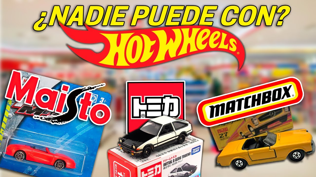 MARCAS QUE HAN INTENTADO COMPETIR CON HOT WHEELS