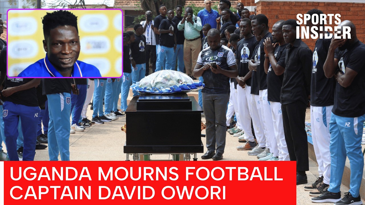 WATCH: Uganda Mourns Football Star David Owori After Fatal Assault in Kampala | AD1Z